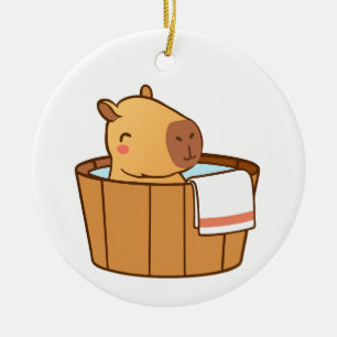 Capybara Ornament Cute Animal Christmas Tree