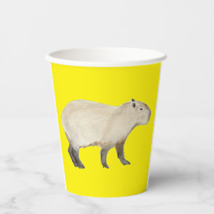 Capybara Paper Cups