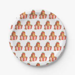 Capybara Paper Plates   Cute Animal Party 