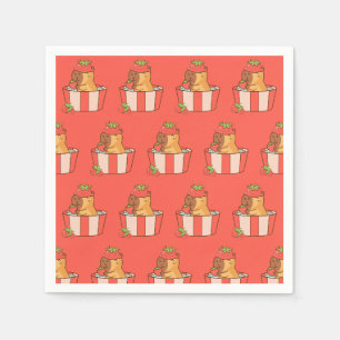 Capybara Party Napkins Cute Animal Birthday