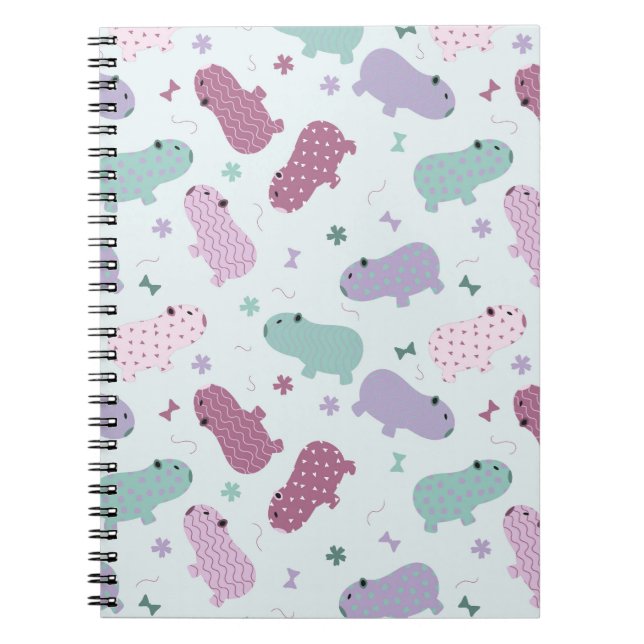capybara pattern notebook (Front)