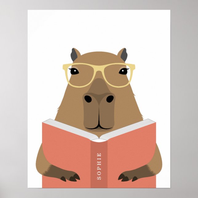 Capybara Personalized Print (Front)
