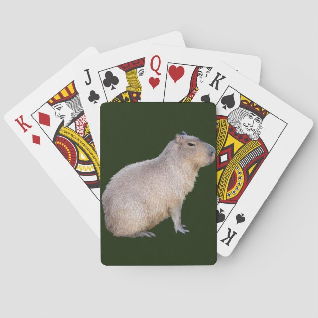 Capybara Playing Cards (Back)