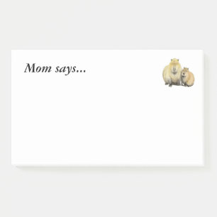 Capybara Post-it Notes