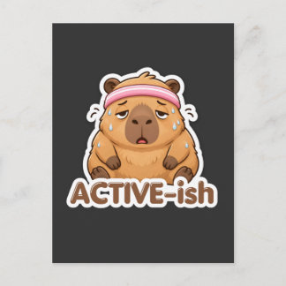 Capybara Postcard