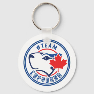 Capybara Pride Keychain