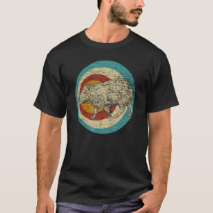 Capybara retro animal Capybara 1 T-Shirt