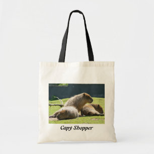 Capybara Shopping Tote - Capy Shopper Bag