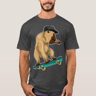 Capybara Skater Skateboard Sports T-Shirt