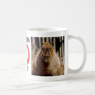 Capybara Staring Coffee Mug