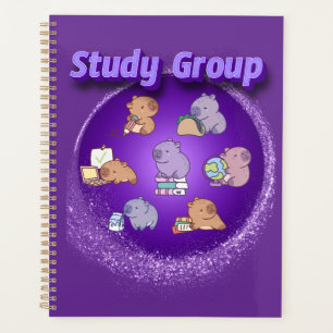 Capybara Study Group Planner
