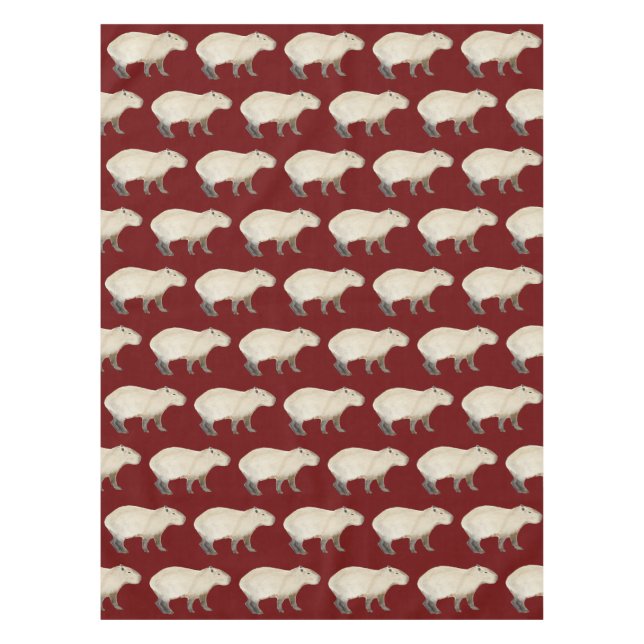 Capybara Tablecloth (Front)