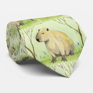 Capybara Tie