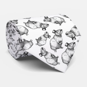 Capybara Tie