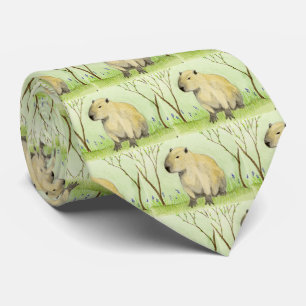 Capybara Tie