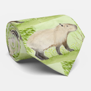 Capybara Tie