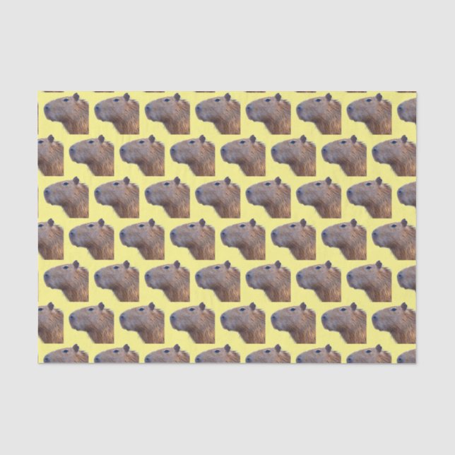 Capybara Tissue Paper (Front)