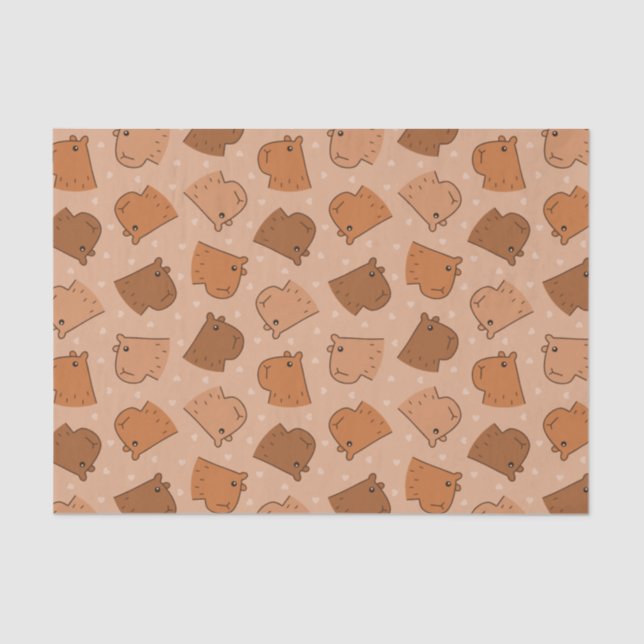 Capybara Tissue Paper (Front)