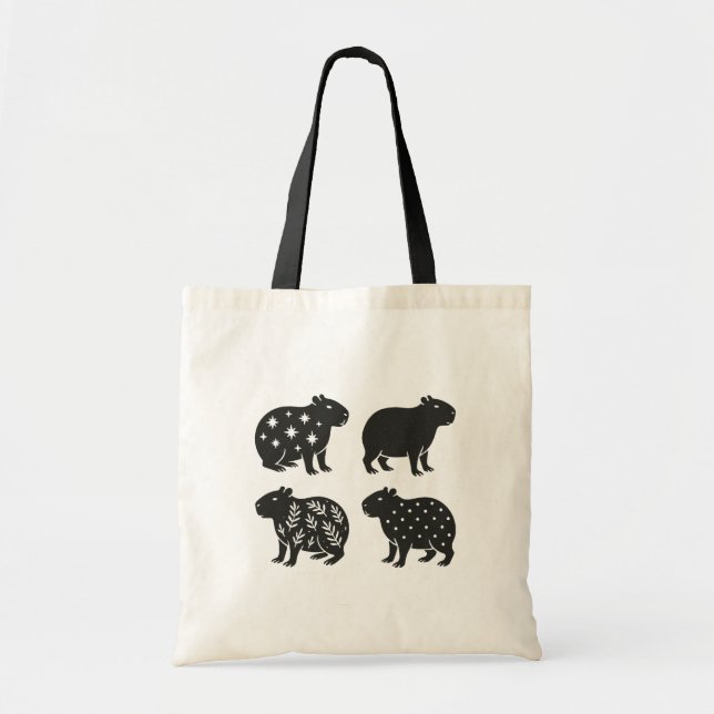 Capybara Tote Bag (Front)