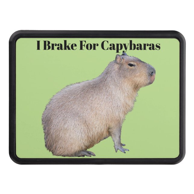 Capybara Trailer Hitch Cover (Front)