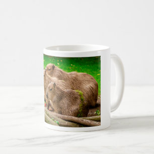 Capybara Trio Coffee Mug