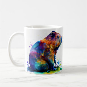 Capybara Tumbler Wrap Sublimation Designs  Coffee Mug