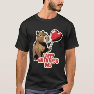 Capybara Valentine T-Shirt