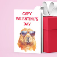 Capybara Valentine's Day Capy
