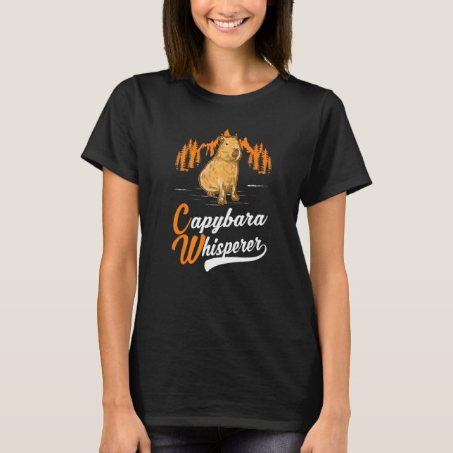 Capybara Whisperer T-Shirt (Front)
