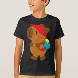 Capybara With Backpack T-Shirt