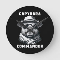 Capybara With Sunglasses Capy Commander
