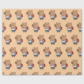 Capybara Wrapping Paper | Fun and Whimsical Gift