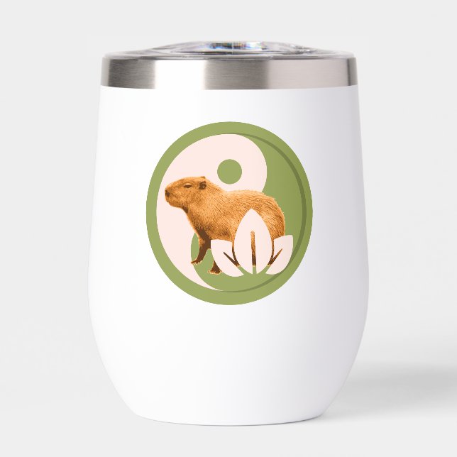 Capybara Zen Yin Yang Nature Paisible (Avant)