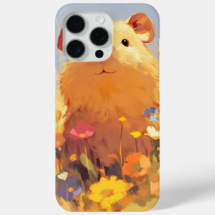 Capybara's Grassy Retreat iPhone 15 Pro Max Case