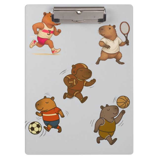 CapyCharm: The Adorable Icon Clipboard (Front)