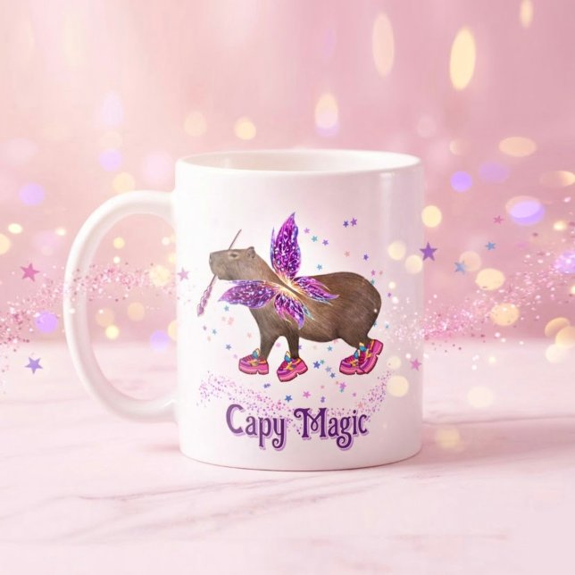 Capyfairy Coffee Mug (Creator Uploaded)