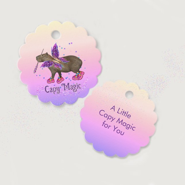 Capyfairy Favour Tags (Creator Uploaded)