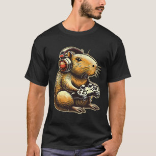 Capyra Cool Gamer Gifts For Gamers Men Boys Gaming T-Shirt