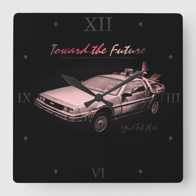 Car:Acrylic Wall Clock (Front)