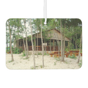 Car Air Fresheners with beach house