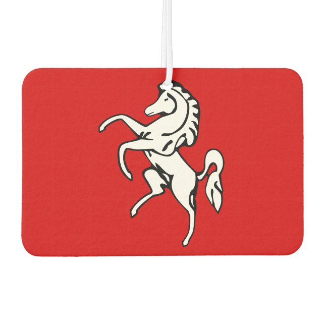 Car Air Fresheners with Flag of Kent, England (Front)