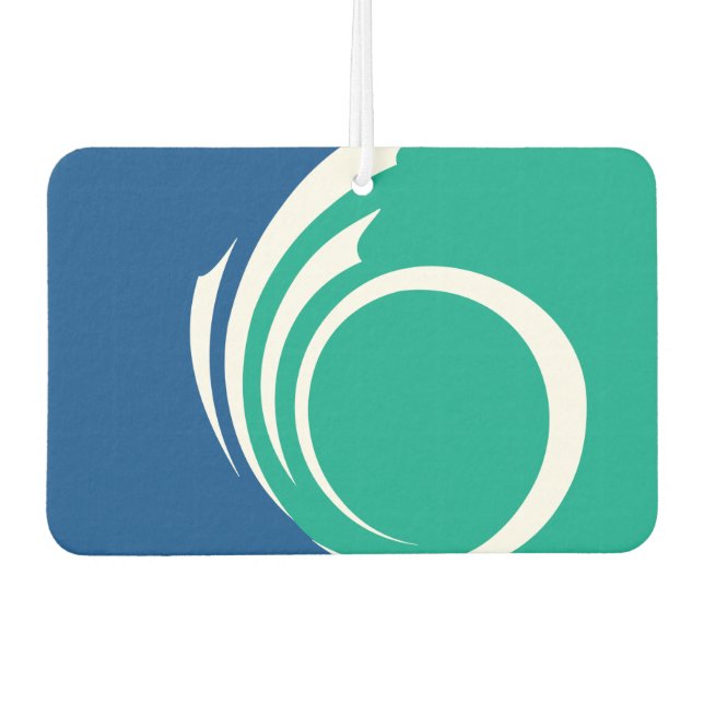 Car Air Fresheners with Flag of Ottawa, Canada (Front)