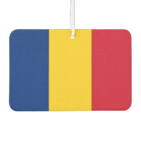 Car Air Fresheners with Flag of Romania