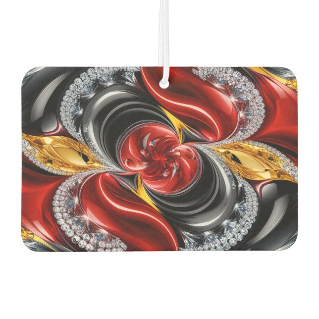 Car Air Fresheners with German Colours Design (Front)