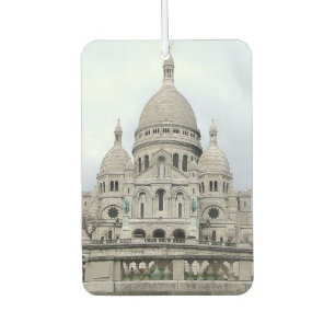 Car Air Fresheners with Sacre Coeur
