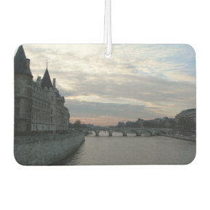 Car Air Fresheners with sunset in Paris
