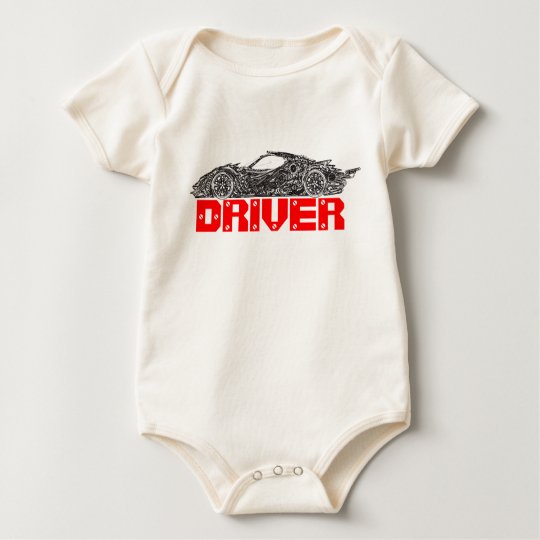 Car and Driver Baby Bodysuit