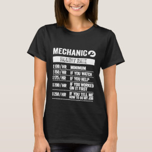 Car Auto Diesel Mechanic Men Boys T-Shirt