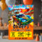 Car Birthday invite, Race car Invitation