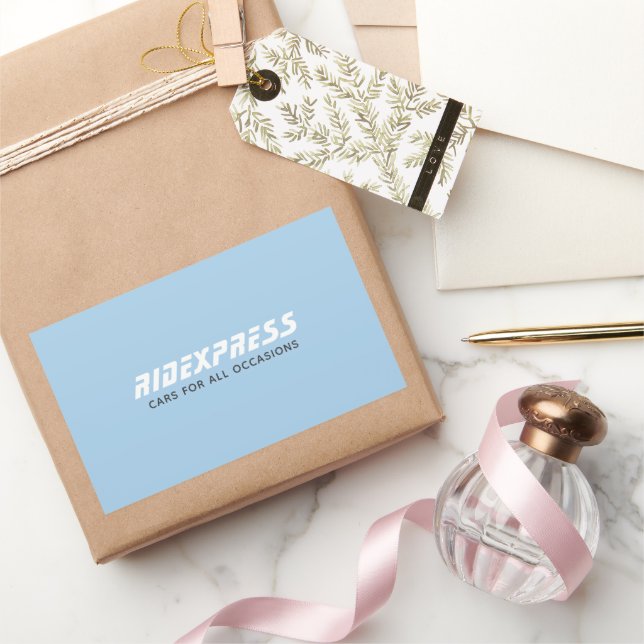 Car Business, Blue Sticker (Gifting)